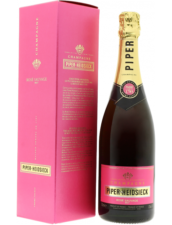 Piper Heidsieck Rosé Sauvage / giftbox (0.75L)